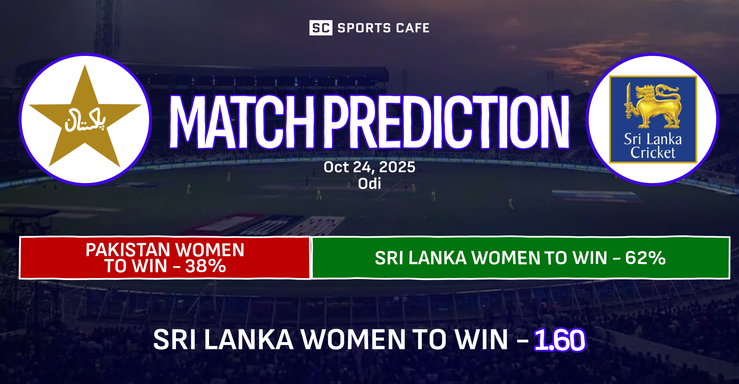 Pakistan Women vs Sri Lanka Women Match Prediction